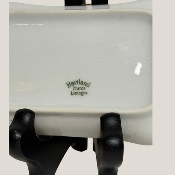 Two Vintage Limoges American Embassy Commissary Ashtrays - Picture 3 of 4